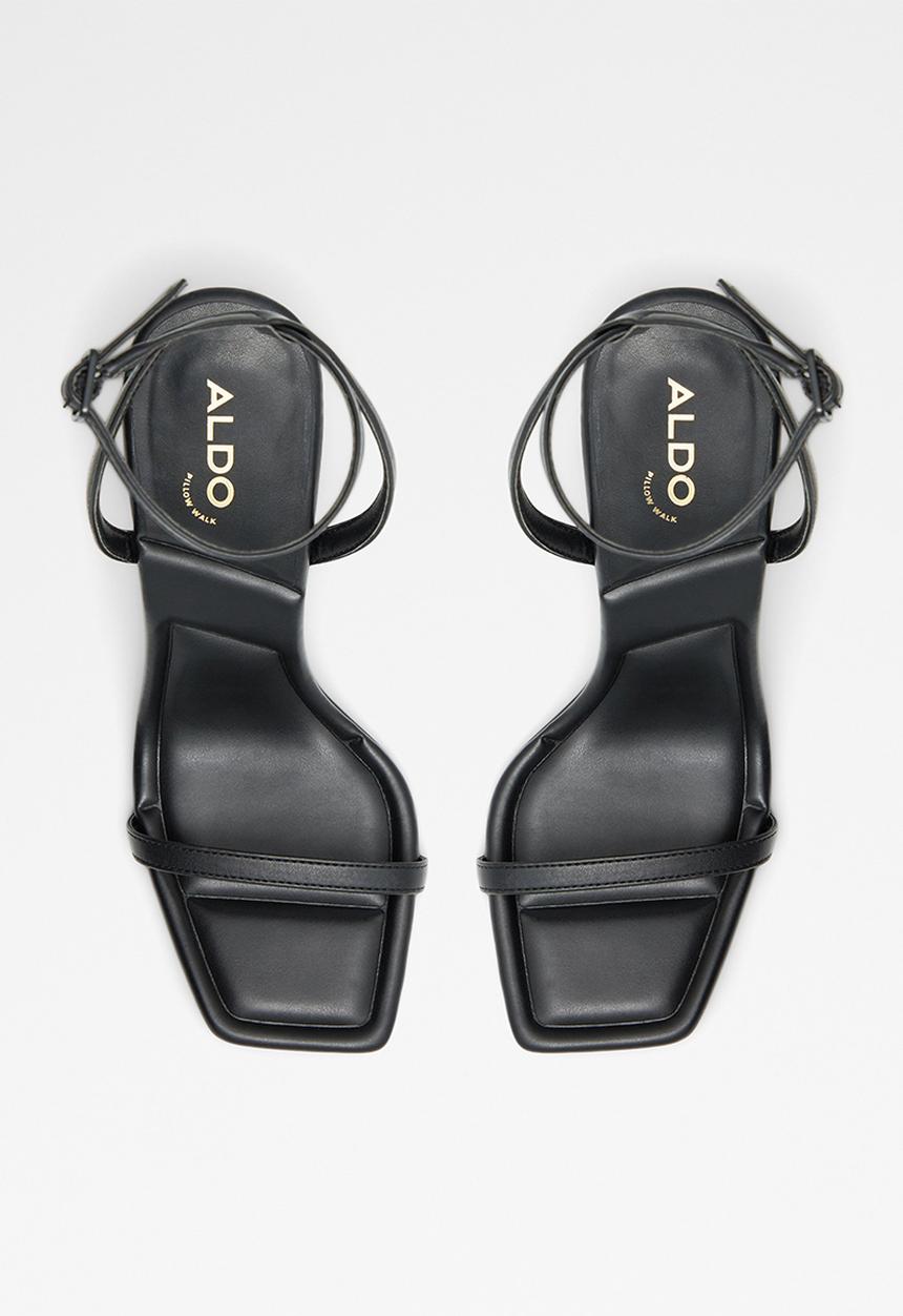 ALDO - Vivanti ankle strap heel - black