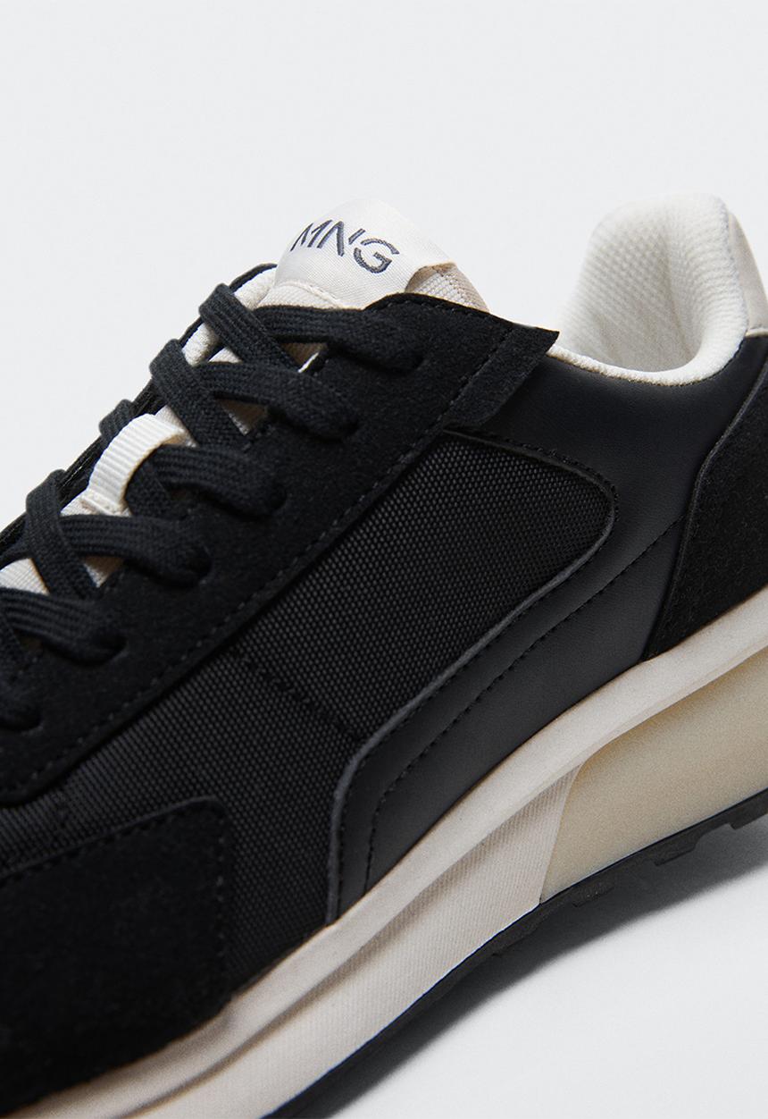 MANGO - Sport shoes rule - black
