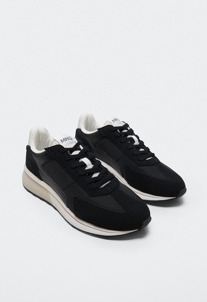 MANGO - Sport shoes rule - black