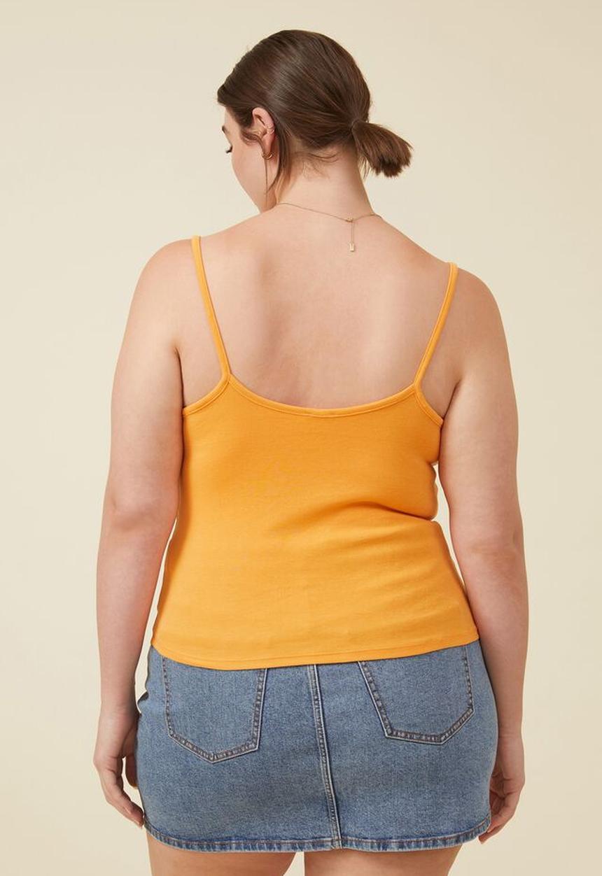 Cotton On - Curve the 91 cami - soft orange
