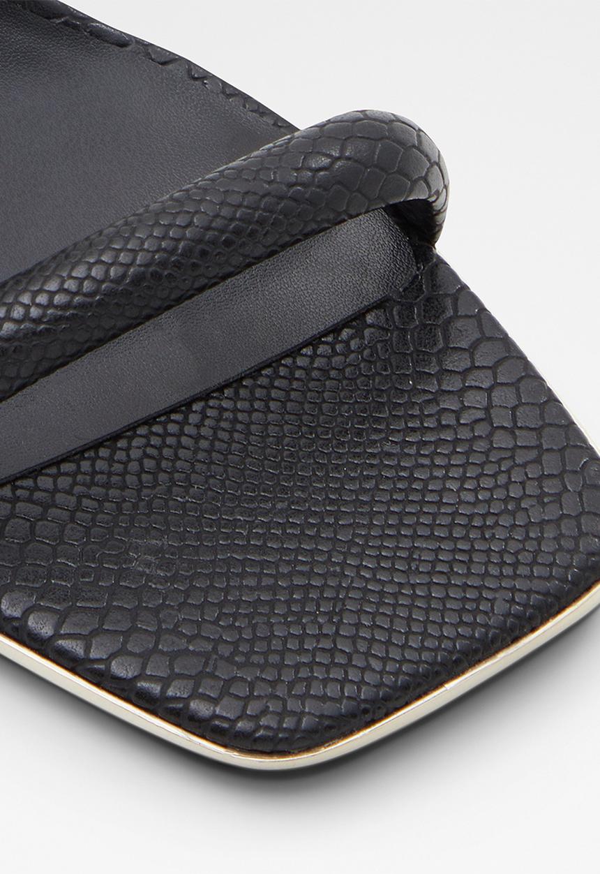 ALDO - Elize barely there block heel - black