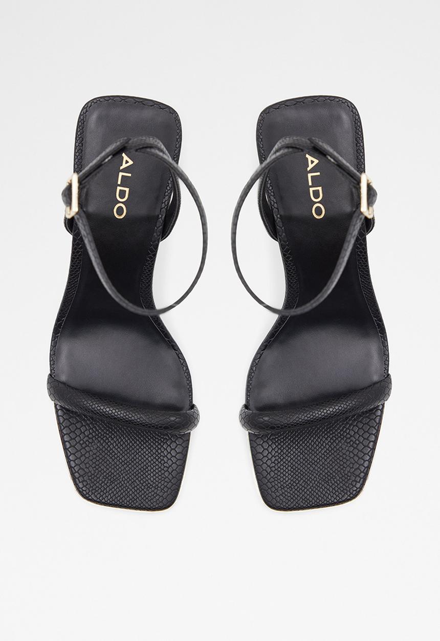 ALDO - Elize barely there block heel - black