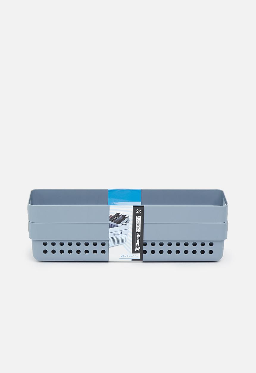 Storage Solutions - Notty storage basket set of 2- blue