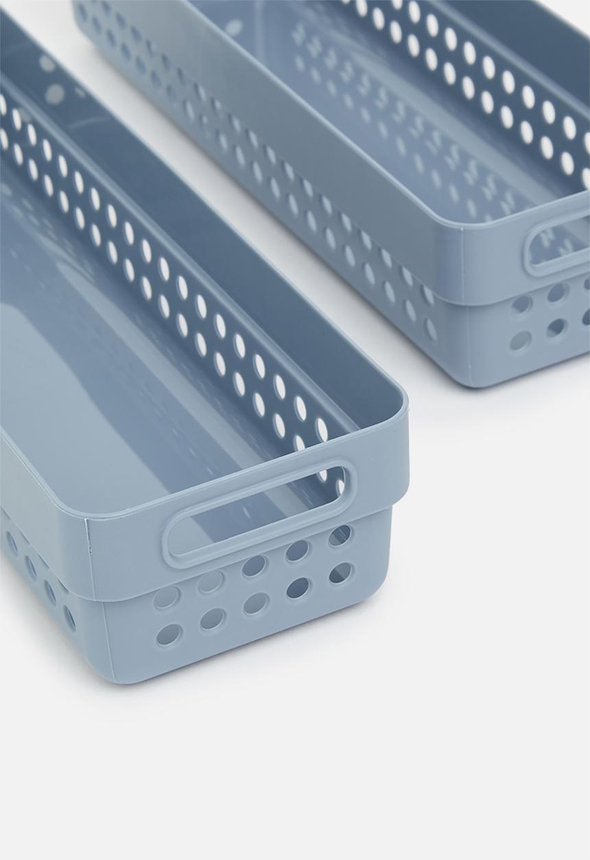 Storage Solutions - Notty storage basket set of 2- blue