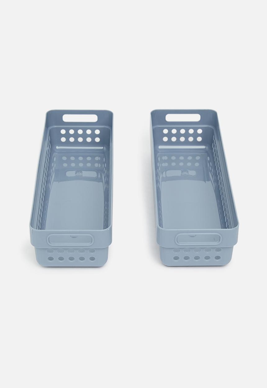 Storage Solutions - Notty storage basket set of 2- blue