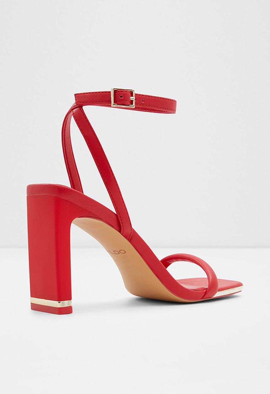 ALDO - Elize barely there block heel - red