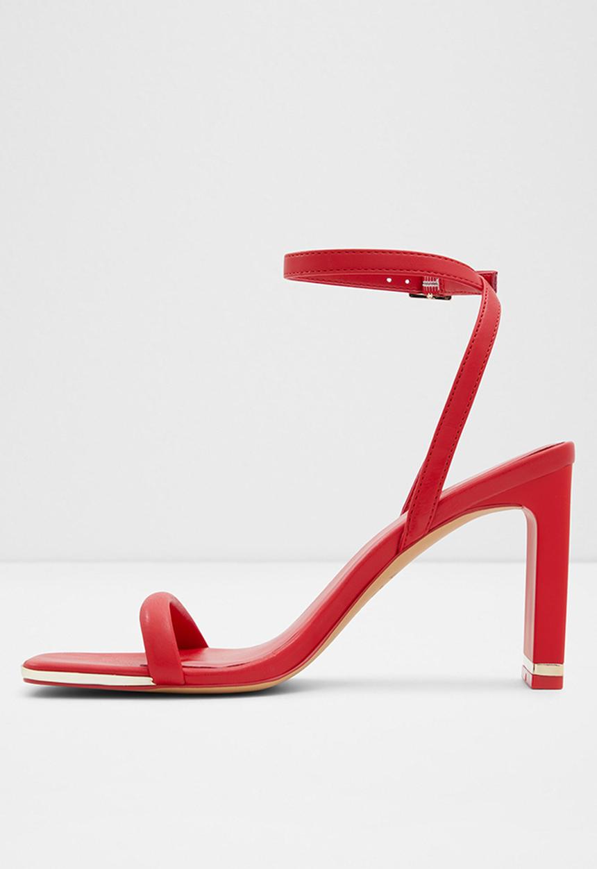 ALDO - Elize barely there block heel - red