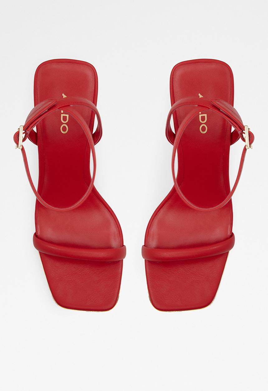 ALDO - Elize barely there block heel - red