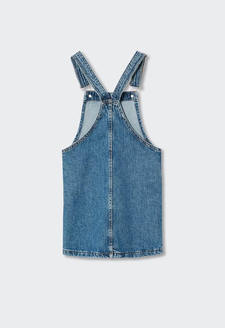 MANGO - Dungaree dress paula - blue