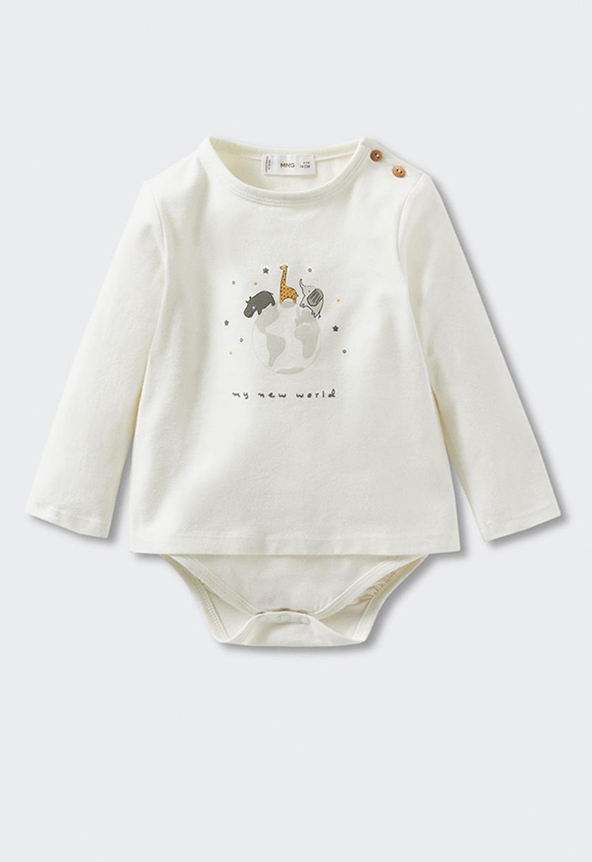 MANGO - Body world - off white 