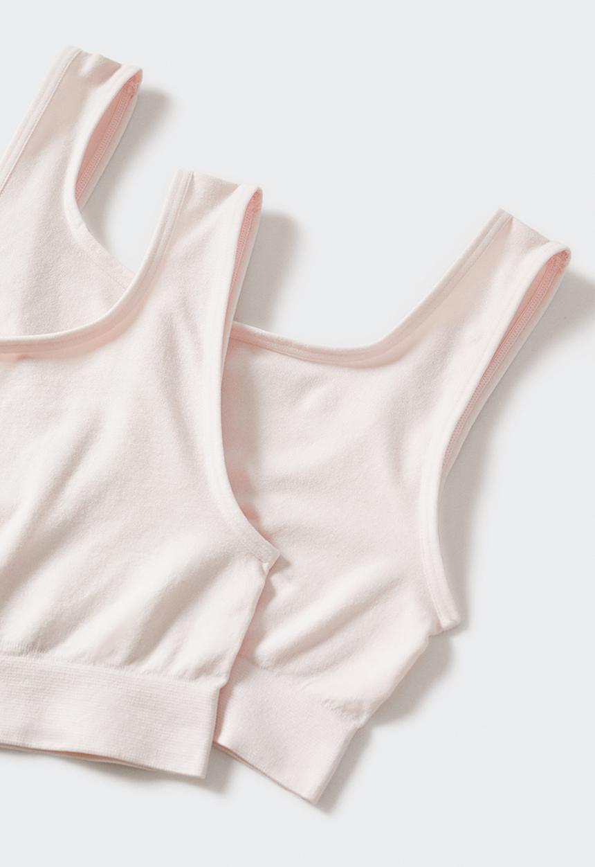 MANGO - Bra jacky - pastel pink