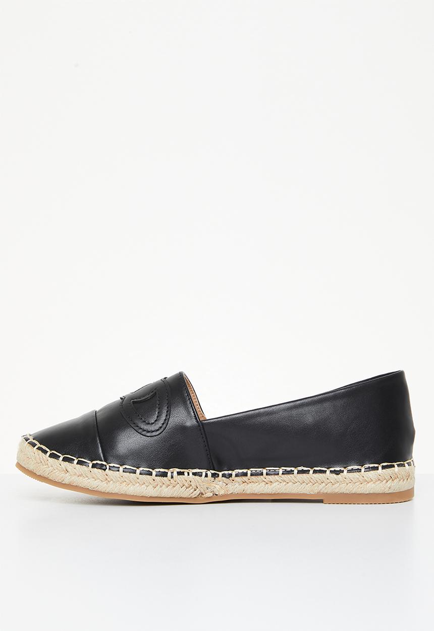 Madison® - Paisley espadrille slip-on - black