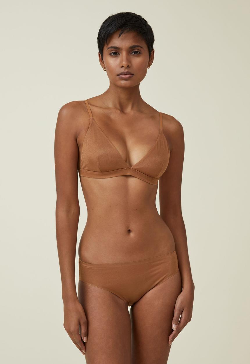 Cotton On - The invisible bikini brief - golden shimmer