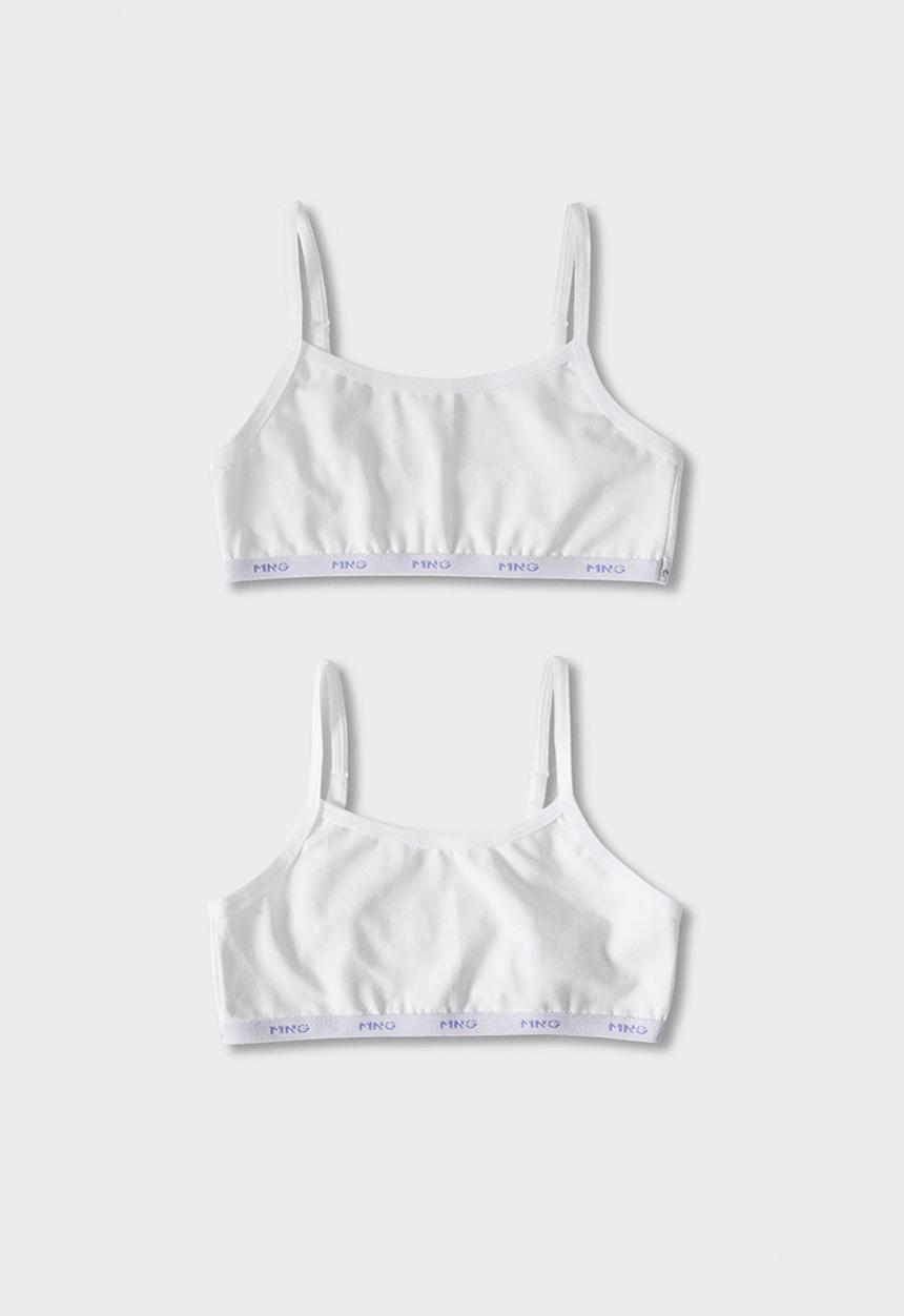MANGO - Bra mngtop - off white 
