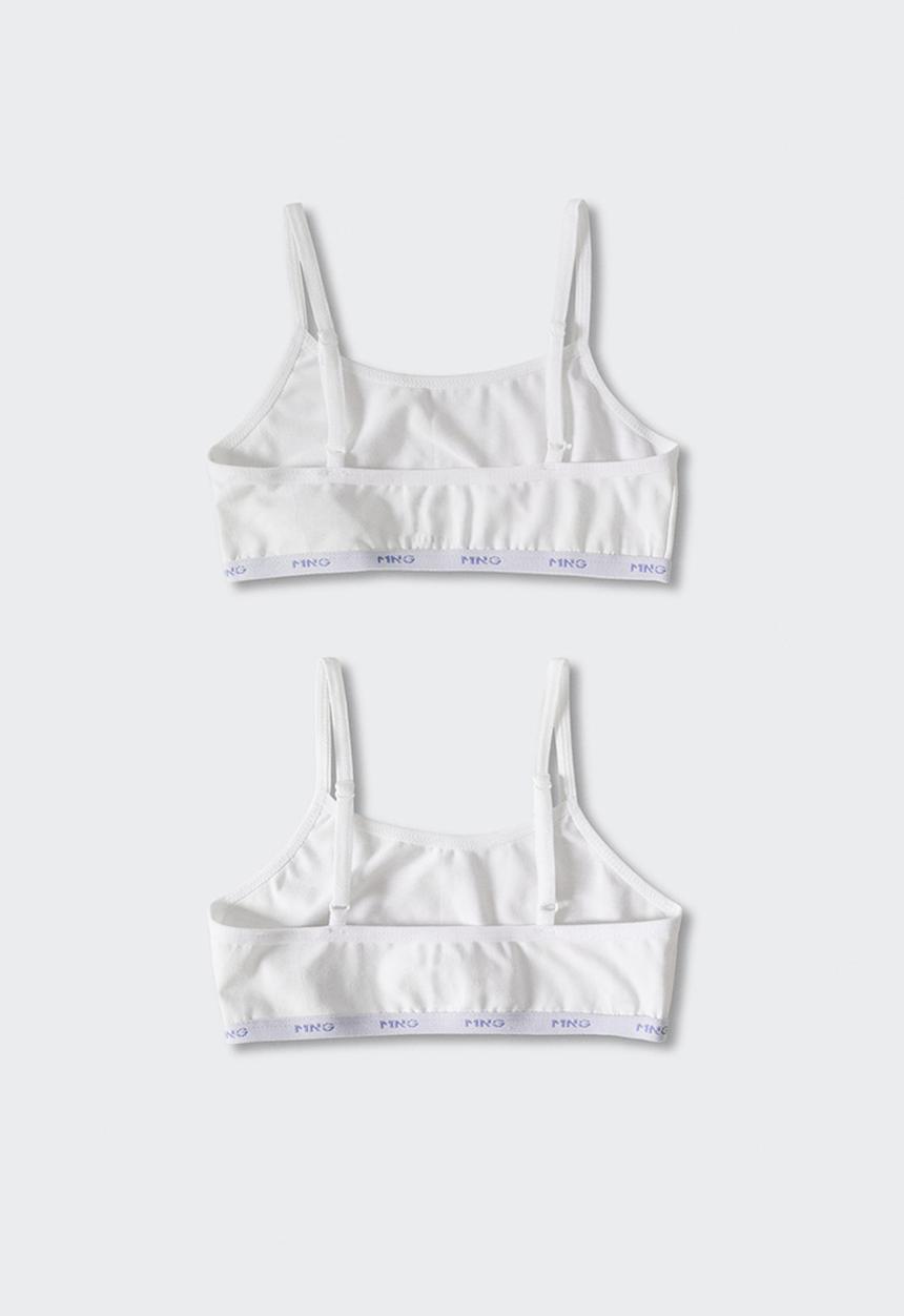 MANGO - Bra mngtop - off white 