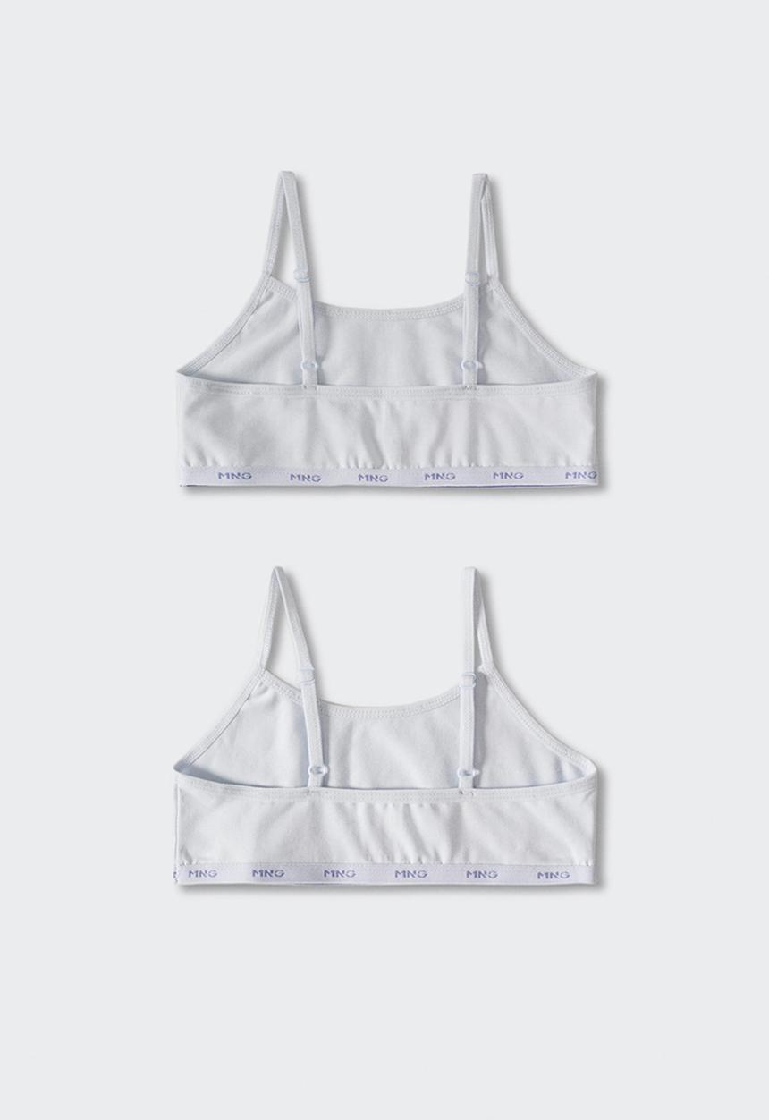 MANGO - Bra mngtop - pastel blue