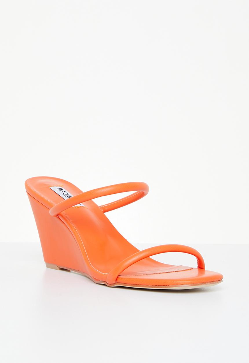 Madison® - Alora mule wedge heel - orange