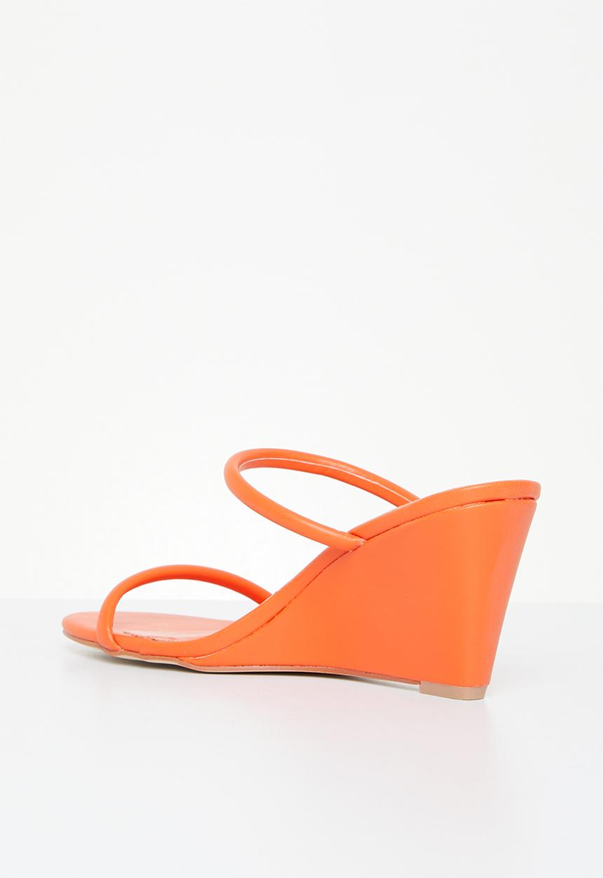 Madison® - Alora mule wedge heel - orange