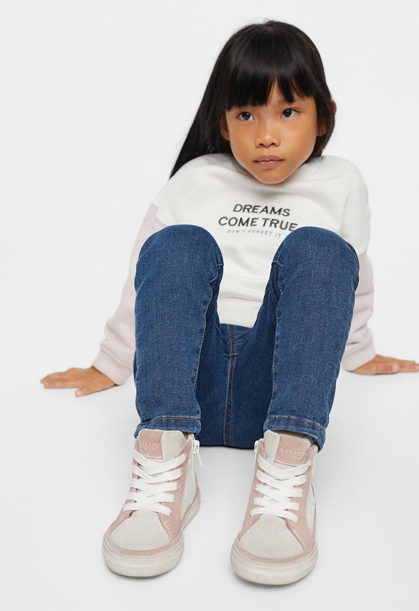 MANGO - Jeans carmen - open blue