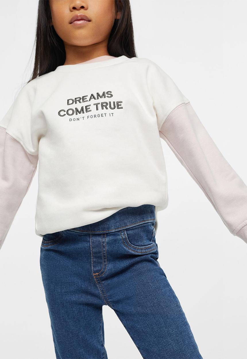 MANGO - Jeans carmen - open blue