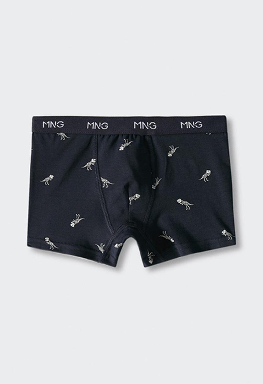 MANGO - Boxers dino3 - off white & navy