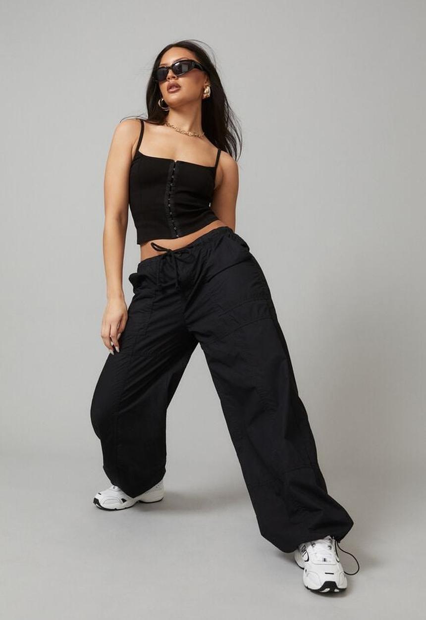 Factorie - Relaxed street pant - black