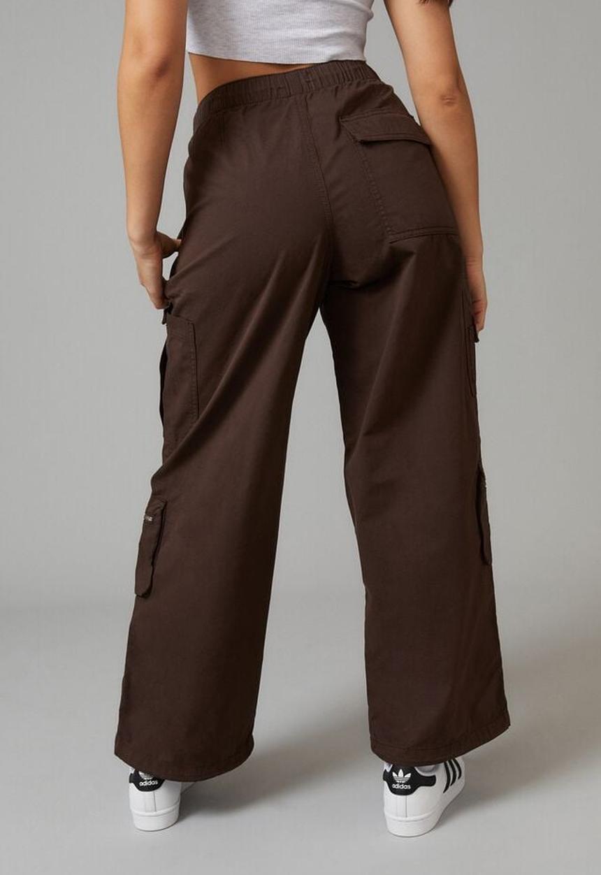 Factorie - Utility bungee cord cargo pant - deep mahogany