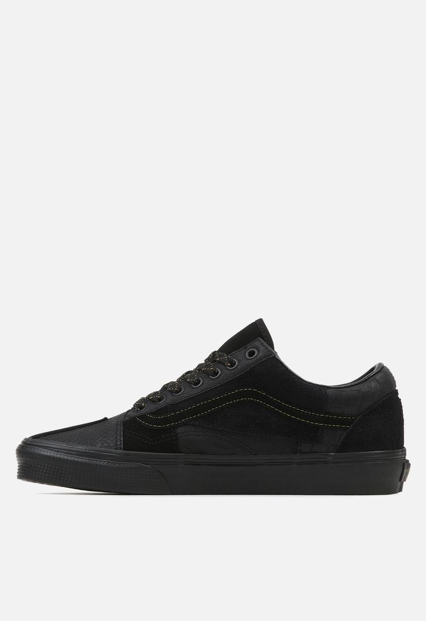 Vans - Old skool patchwork -  mono patchwork blackout