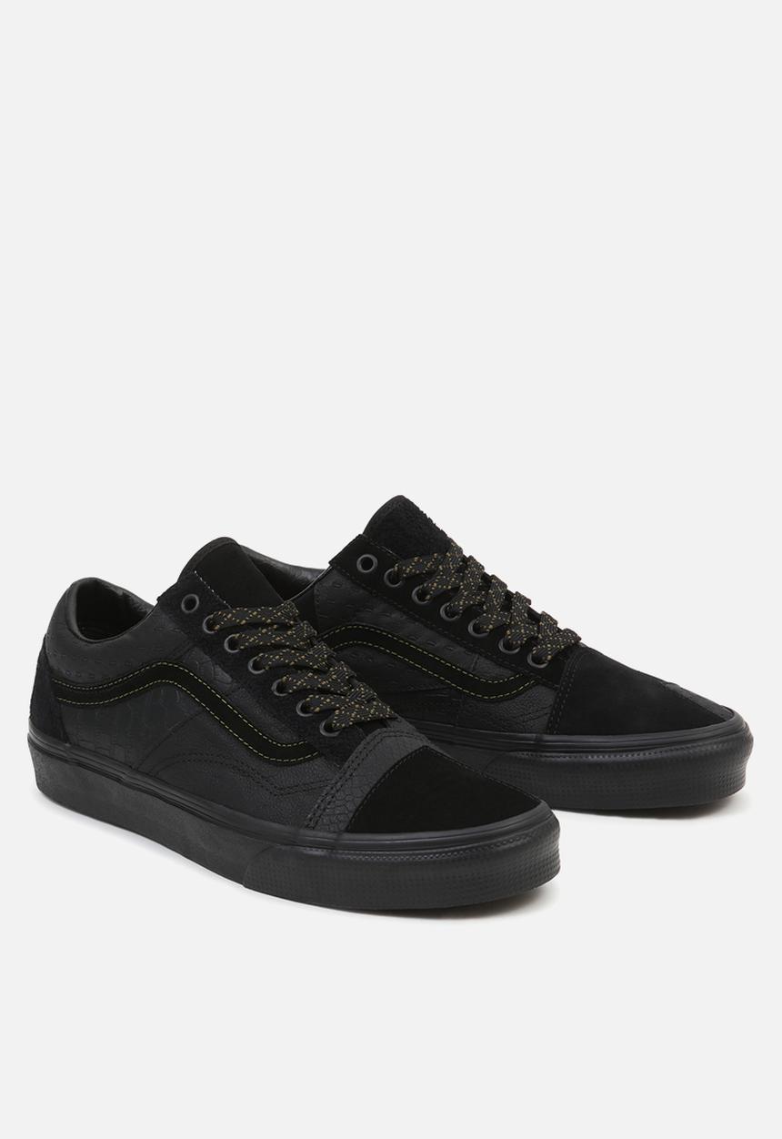 Vans - Old skool patchwork -  mono patchwork blackout
