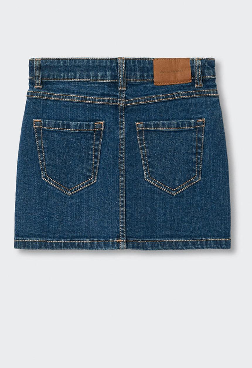 MANGO - Skirt sue - dark blue