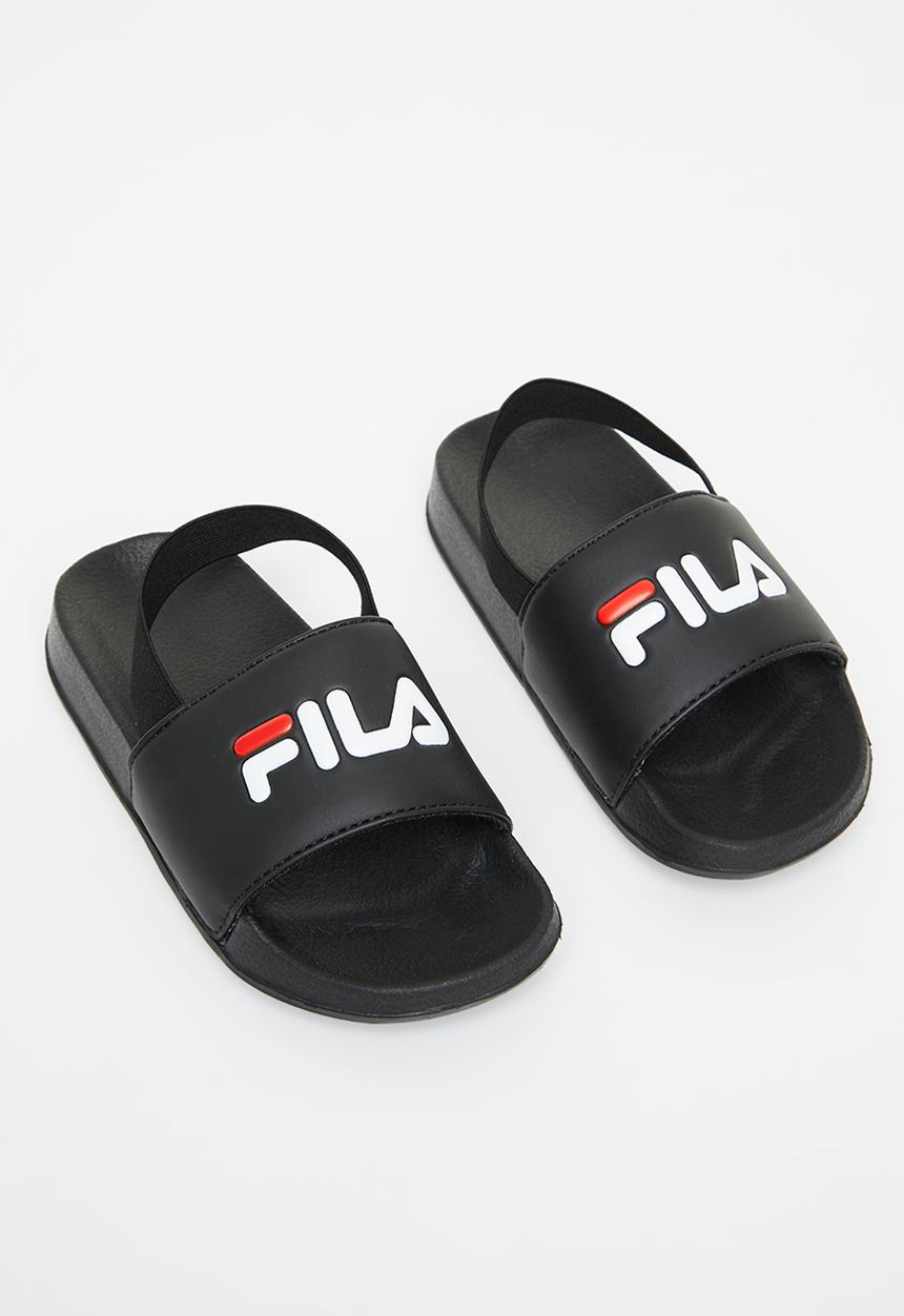 FILA - Hillside slide - black & red