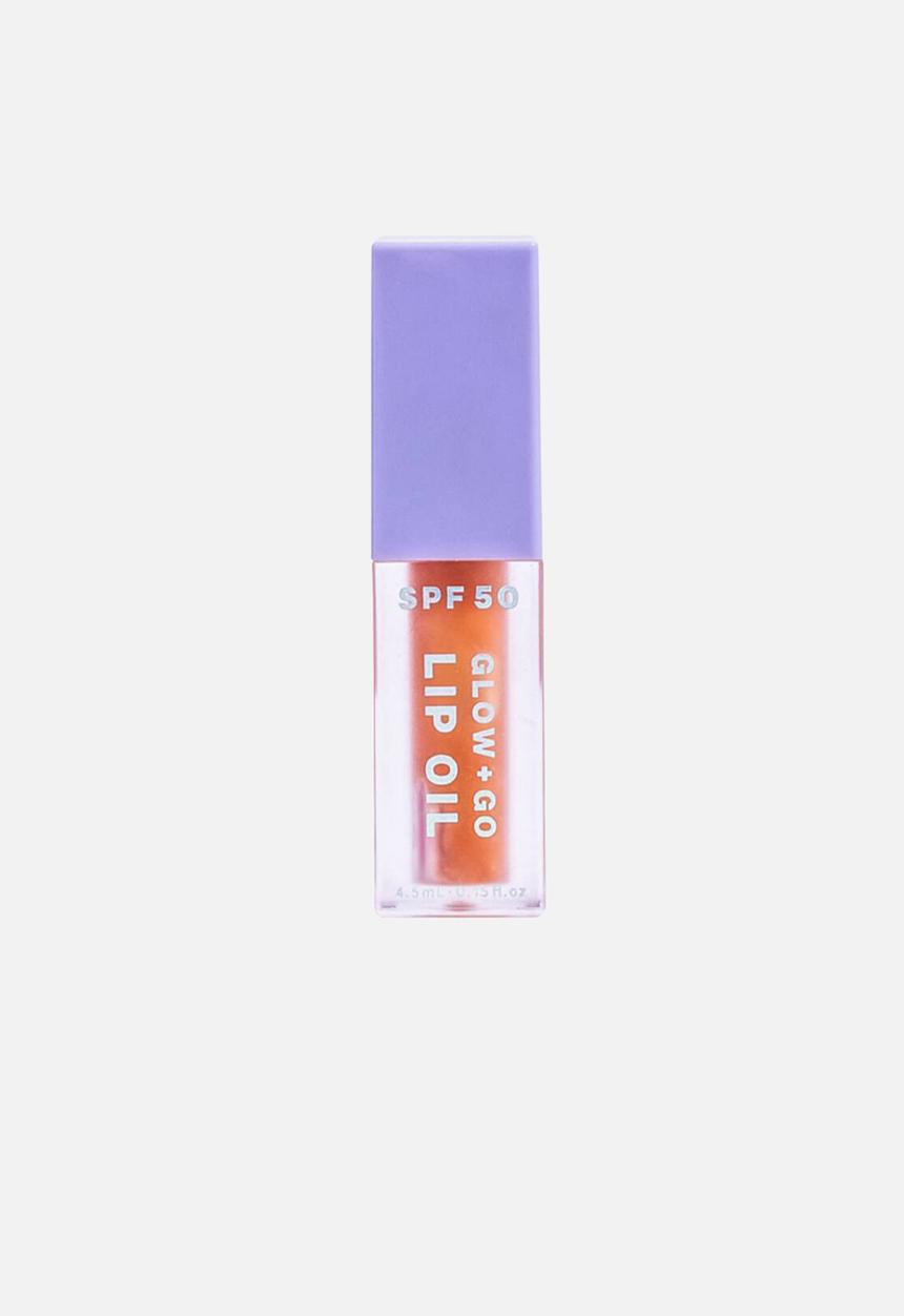 Naked Sundays - SPF50 Glow + Go Hydrating Lip Oil - Salted Caramel