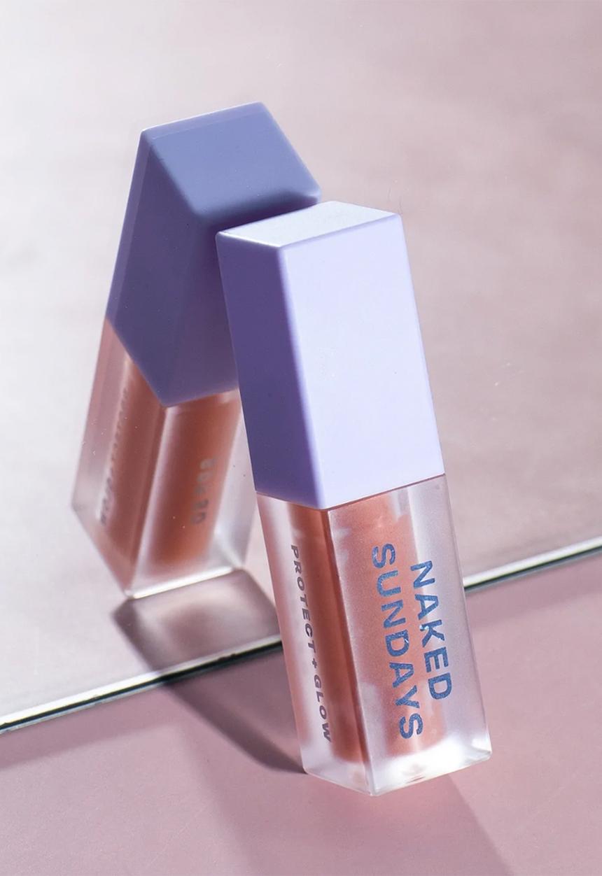 Naked Sundays - SPF50 Glow + Go Hydrating Lip Oil - Salted Caramel
