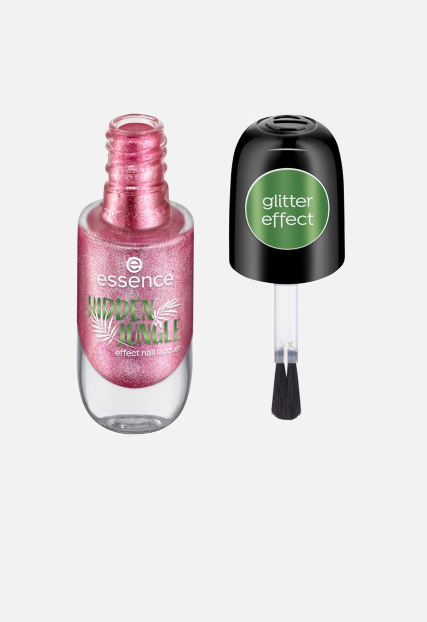 essence - HIDDEN JUNGLE Effect Nail Lacquer - Pink Mystery