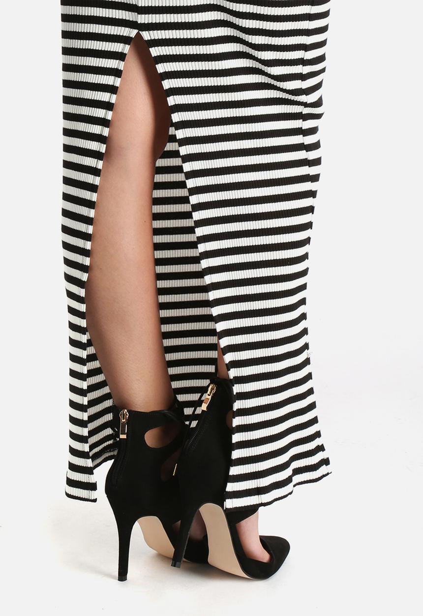 MINKPINK - Stripe Rib Tube Maxi Skirt