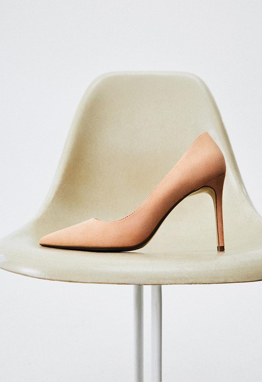MANGO - Audrey1 stiletto court heel - orange