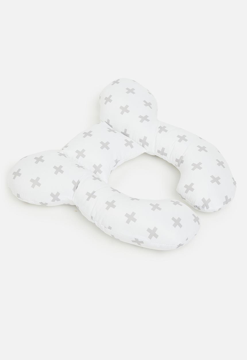Pop Candy - Baby printed pillow - white