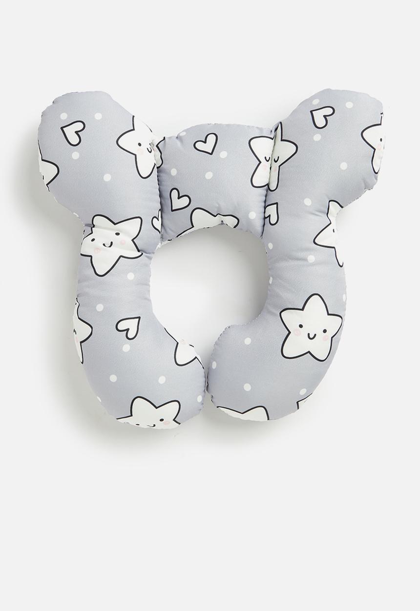 Pop Candy - Baby star pillow - grey