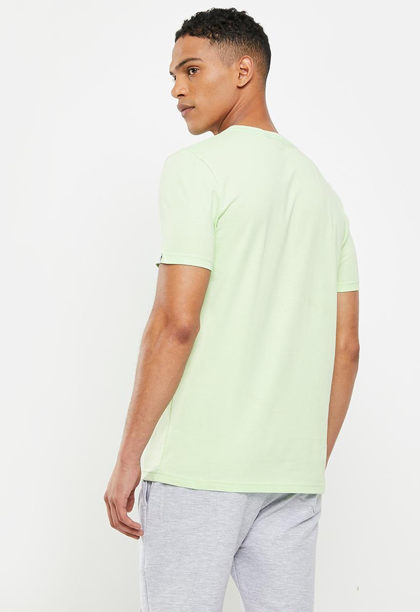 Original Penguin - Circle logo short sleeve tee - lichen mint