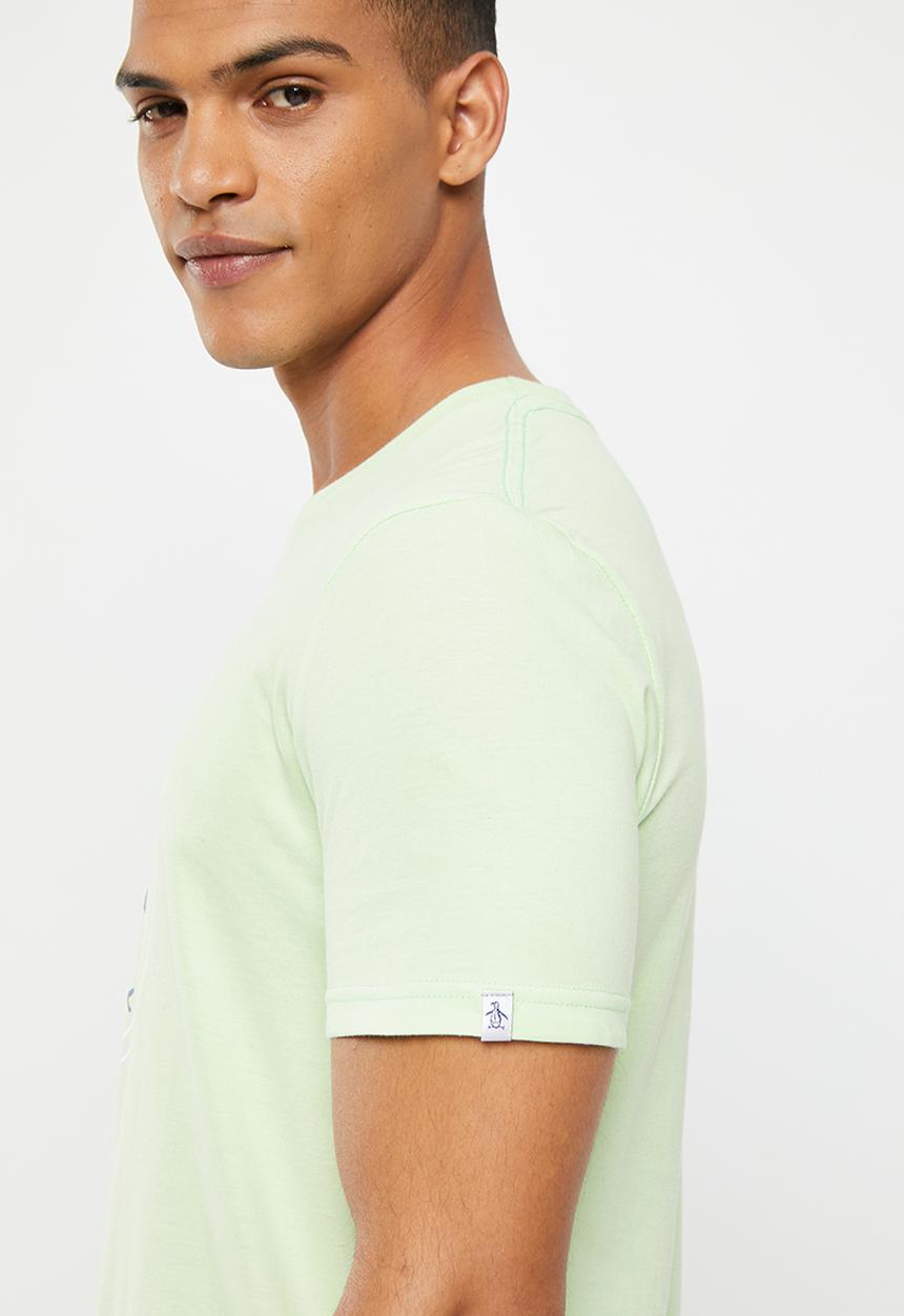 Original Penguin - Circle logo short sleeve tee - lichen mint