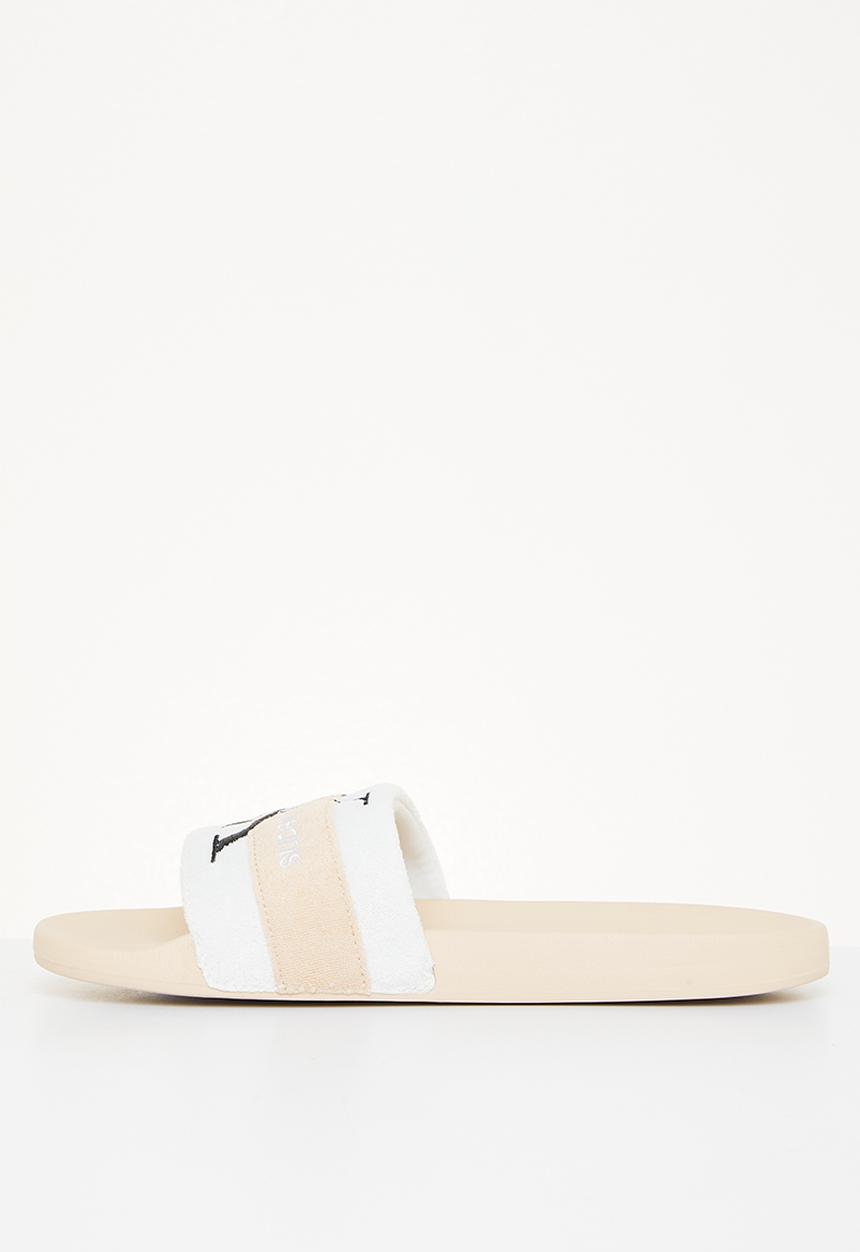 Calvin Klein - Slide terry cloth - tuscan beige