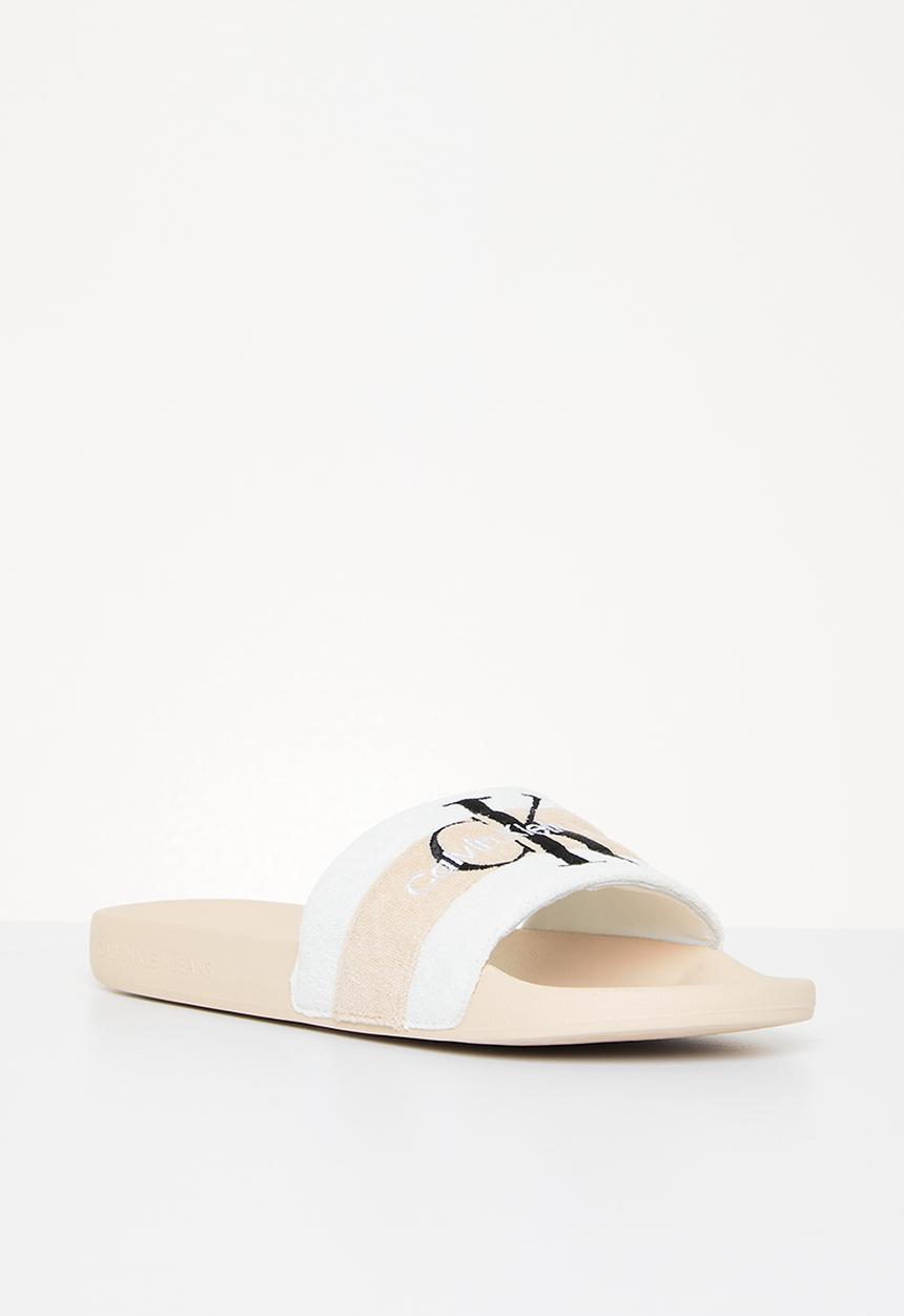 Calvin Klein - Slide terry cloth - tuscan beige