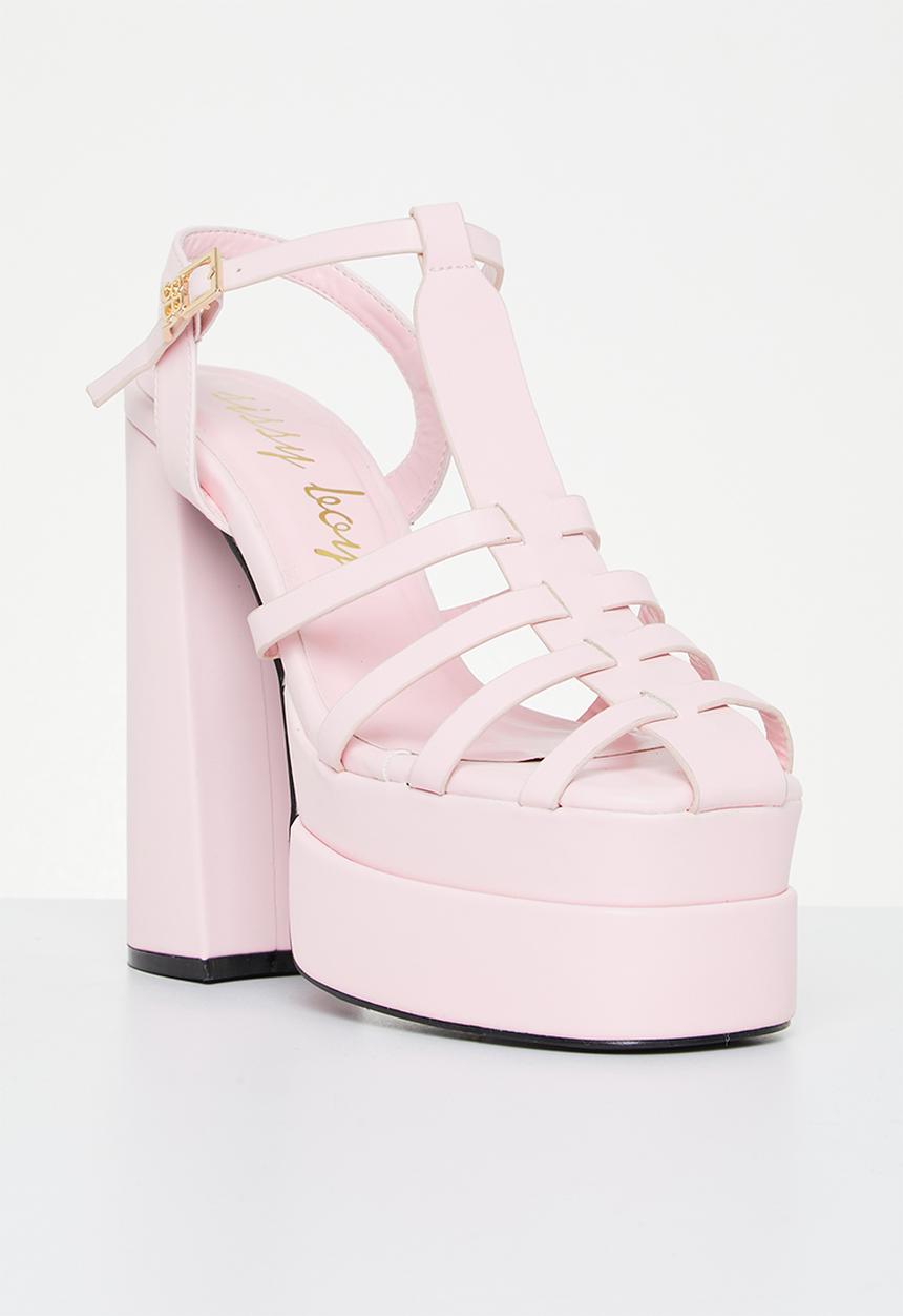 SISSY BOY - Pink paradise heel - dusty pink
