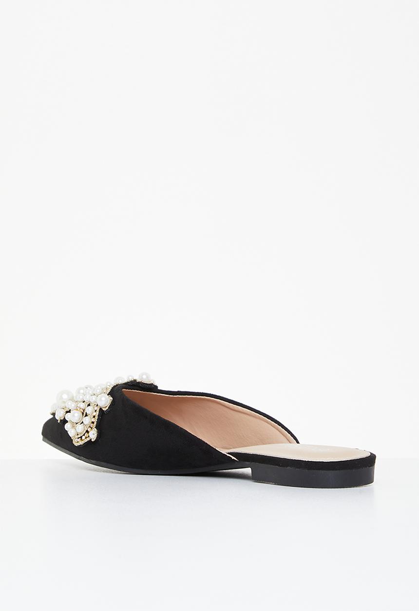 Miss Black - Clam1 mule - black