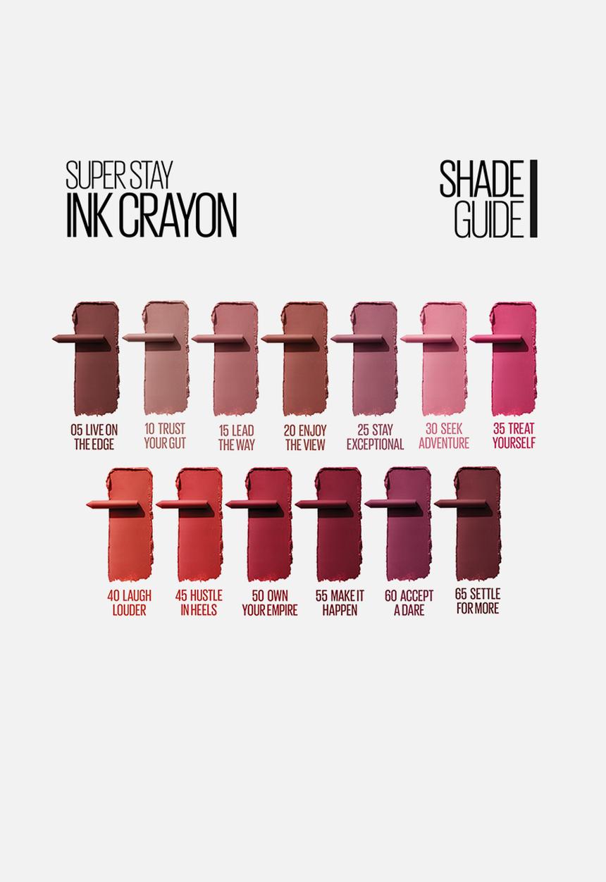 Maybelline - Superstay® Matte Crayon - Make It Happen