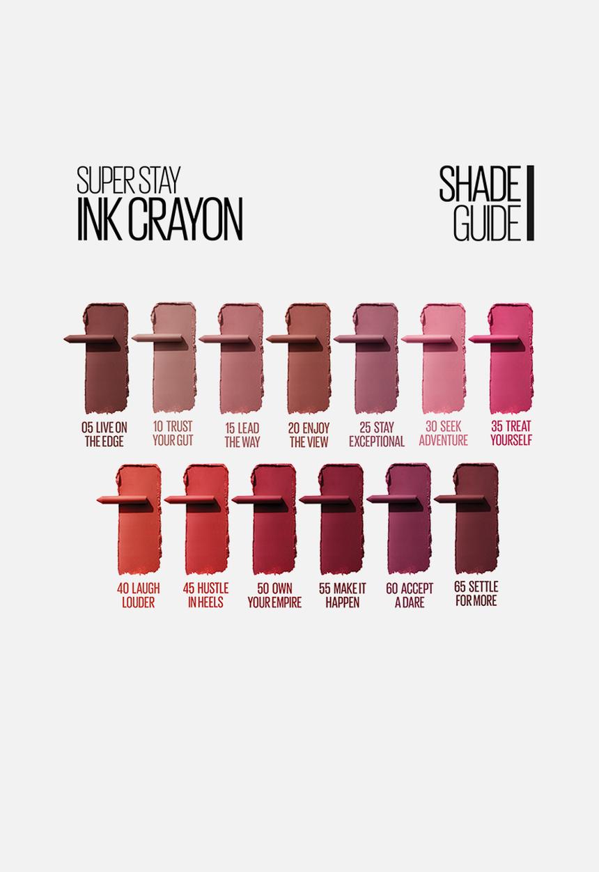 Maybelline - Superstay® Matte Crayon - Stay Exceptional