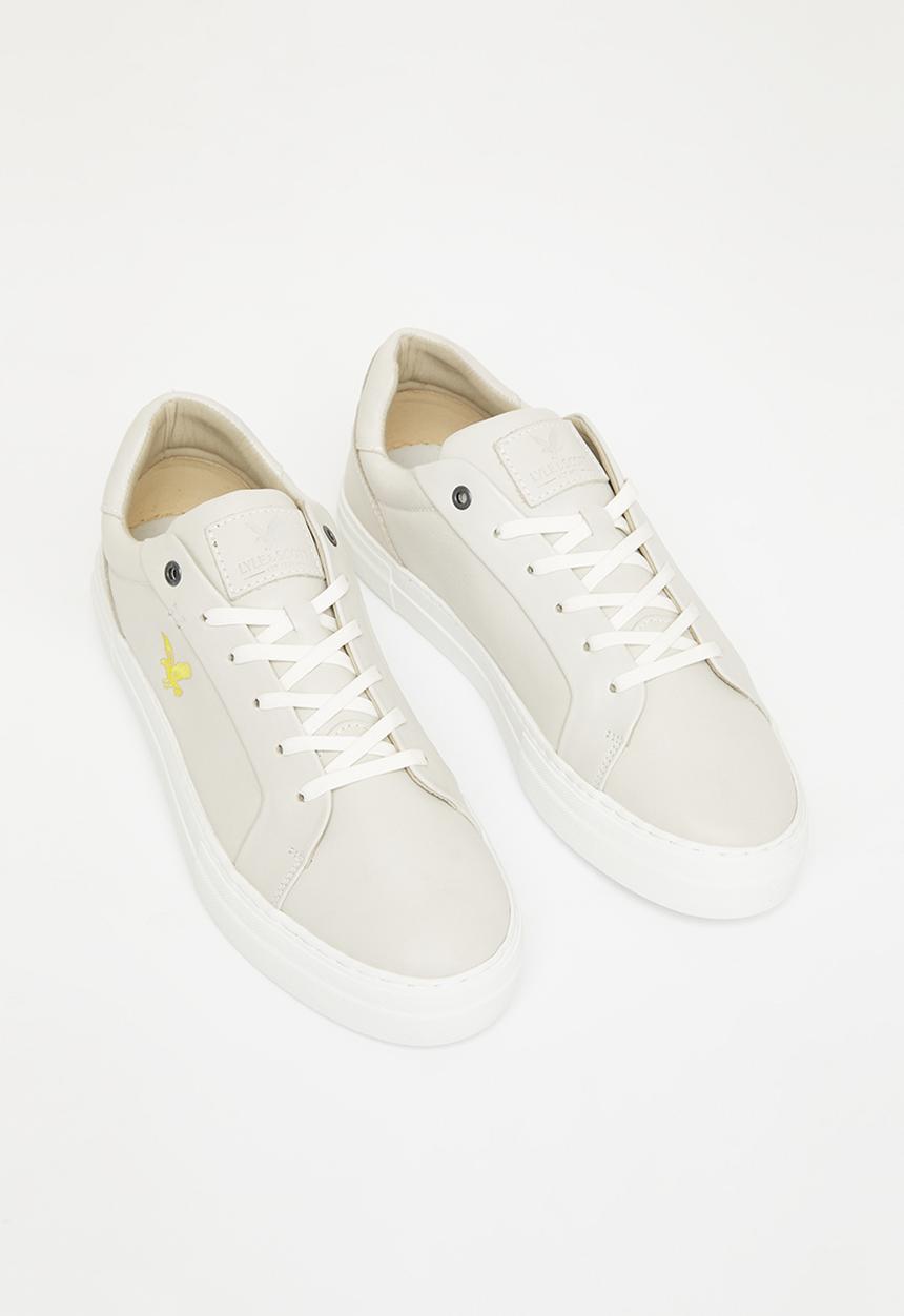 Lyle & Scott - Coe leather - vanilla ice