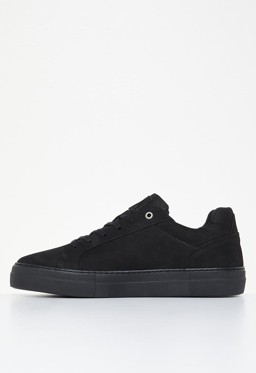 Lyle & Scott - Coe leather - black