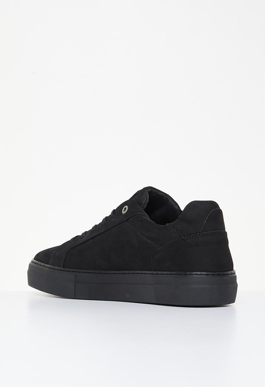 Lyle & Scott - Coe leather - black