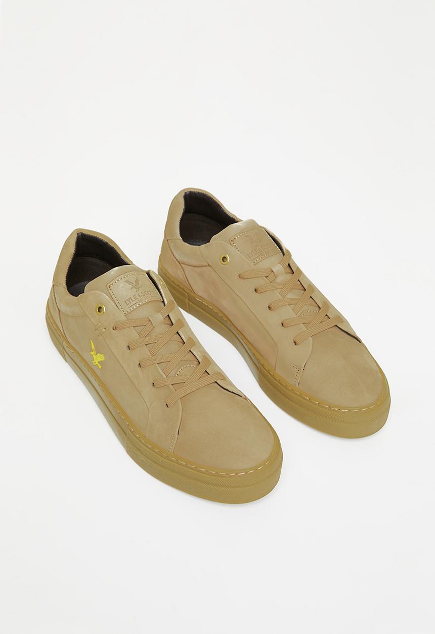 Lyle & Scott - Coe leather - sand